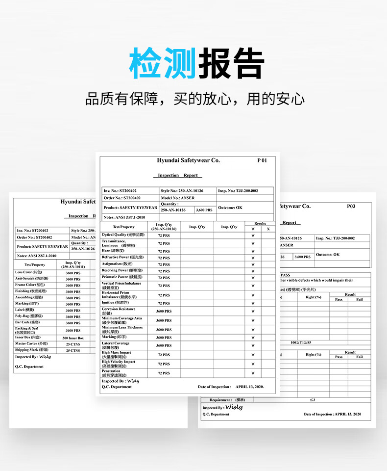 PIP 250-AN-10111防霧防刮擦防護(hù)眼鏡圖片11