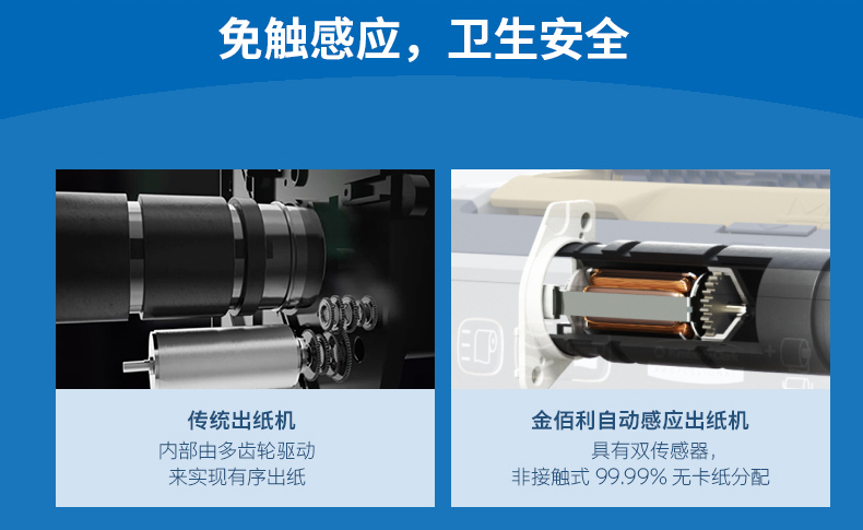 金佰利53940皓月自動(dòng)感應(yīng)擦手紙出紙機(jī)圖片3