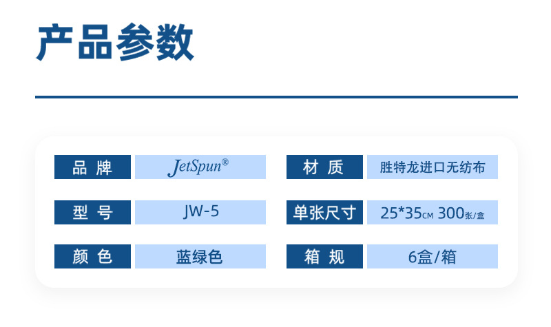 杜邦JW-5多用途擦拭布圖片2