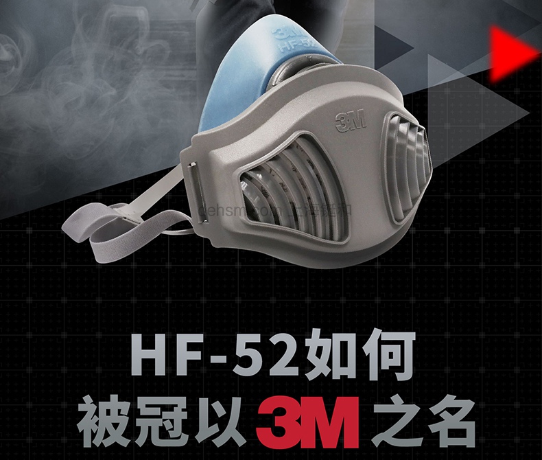 3M HF-5217硅膠防塵面具(套裝)